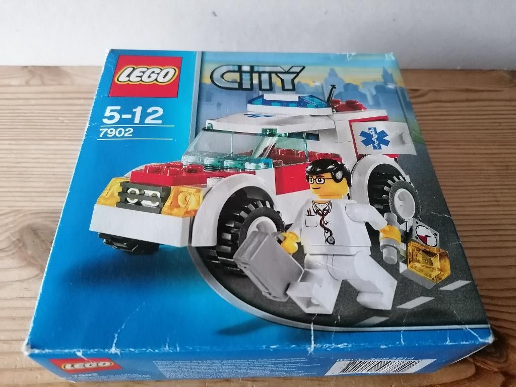 Lego City set 7902 - "Doctor's car" uit 2006 (ca 70 stukjes), Verzenden, Lego, Compleet, Complete set