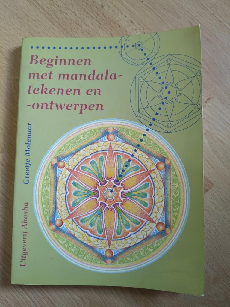 G. Molenaar - Beginnen met mandala-tekenen en -ontwerpen, Ophalen of Verzenden, Zo goed als nieuw, Instructieboek, G. Molenaar