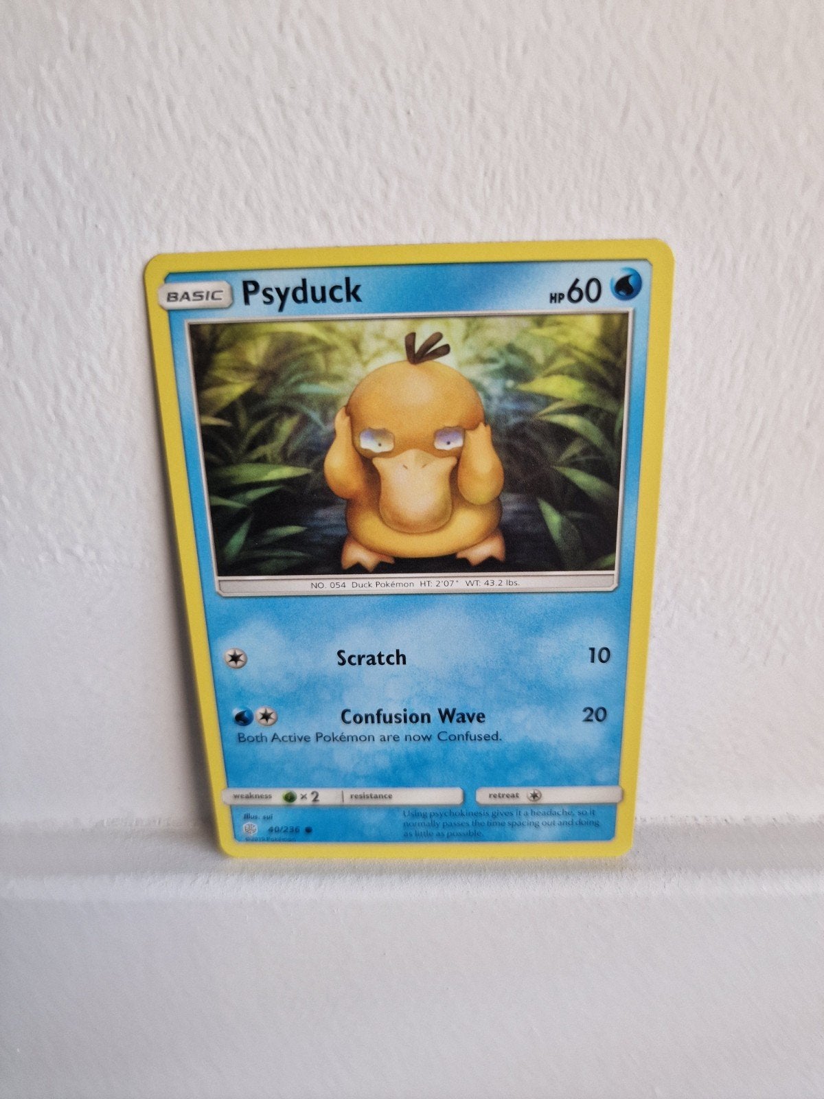 Pokémon Kaart Psyduck 40/236, Ophalen of Verzenden
