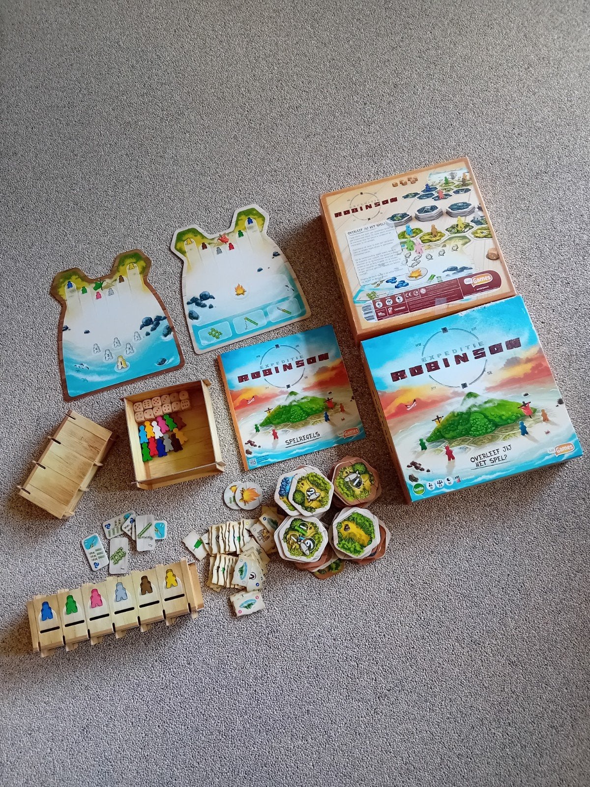 Bordspel Expeditie Robinson, Ophalen of Verzenden