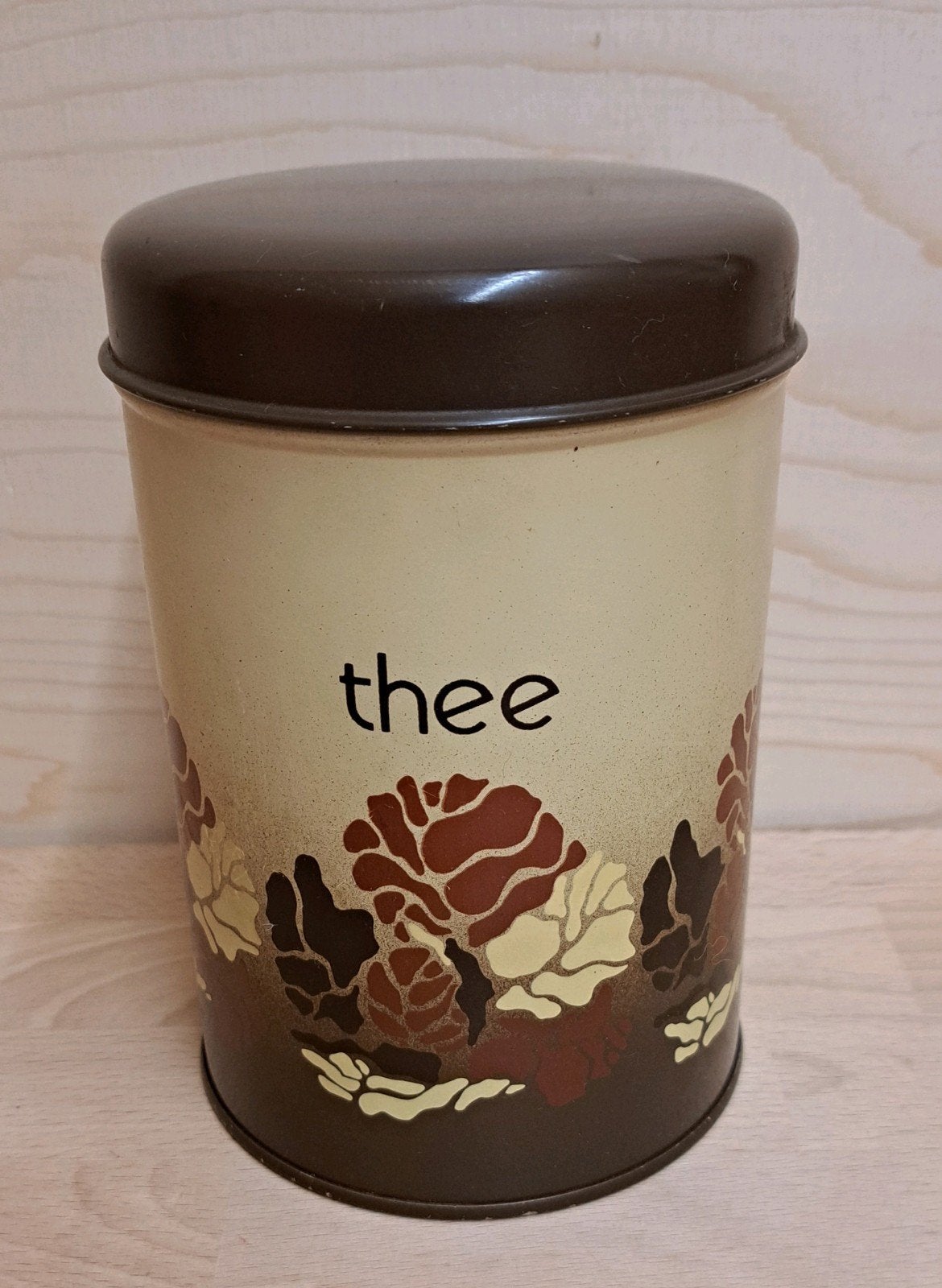 Brabantia thee blik - serie Batique, Verzamelen, Blikken, Ophalen of Verzenden, Gebruikt, Thee, Overige merken