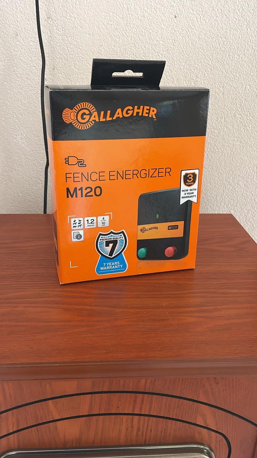 Galagher M120 Netstroom schrikdraadapparaat (1,2J - 230V), Dieren en Toebehoren