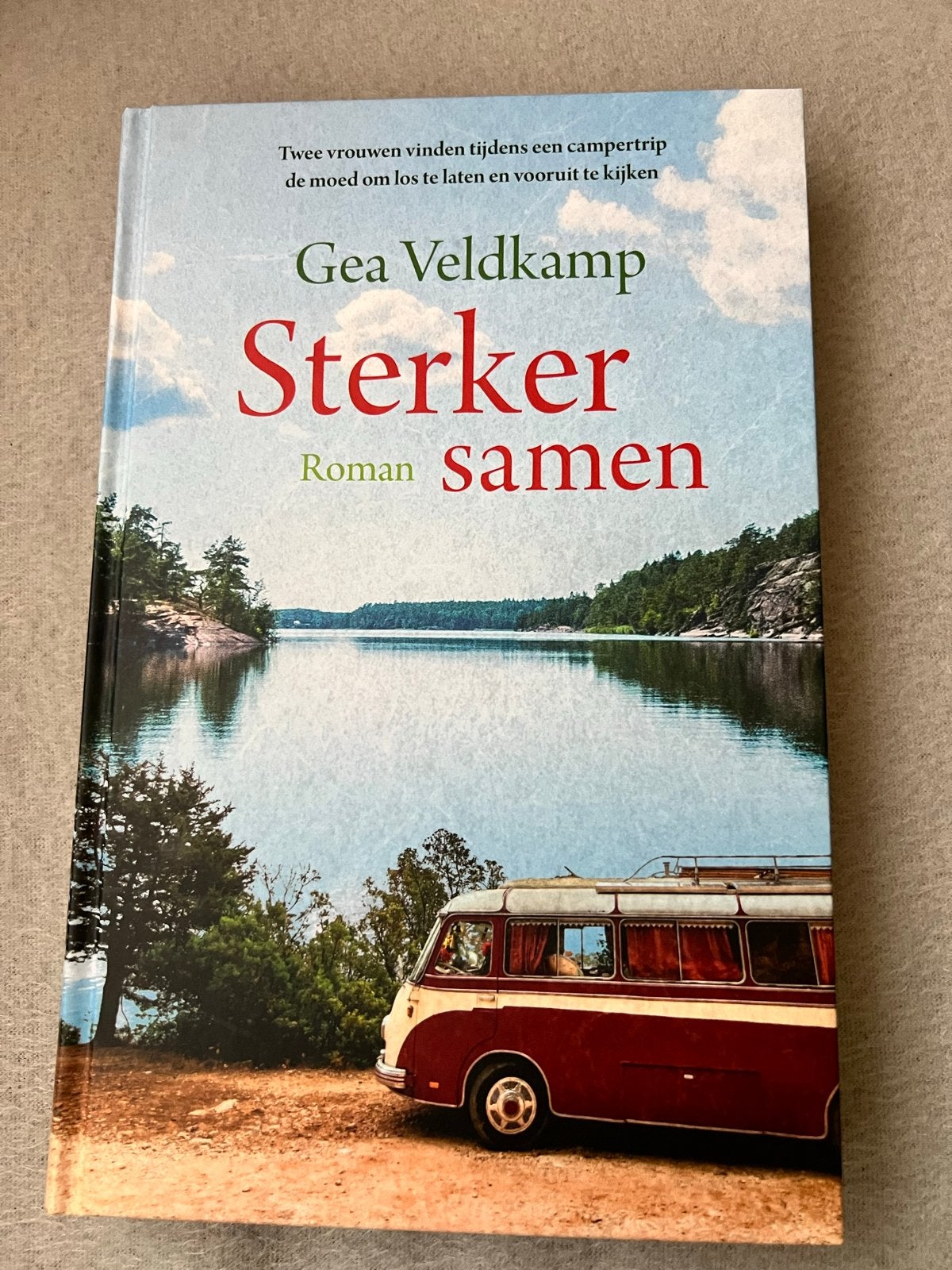 Sterker samen - Gea Veldkamp (Roman), Ophalen of Verzenden, Zo goed als nieuw, Nederland