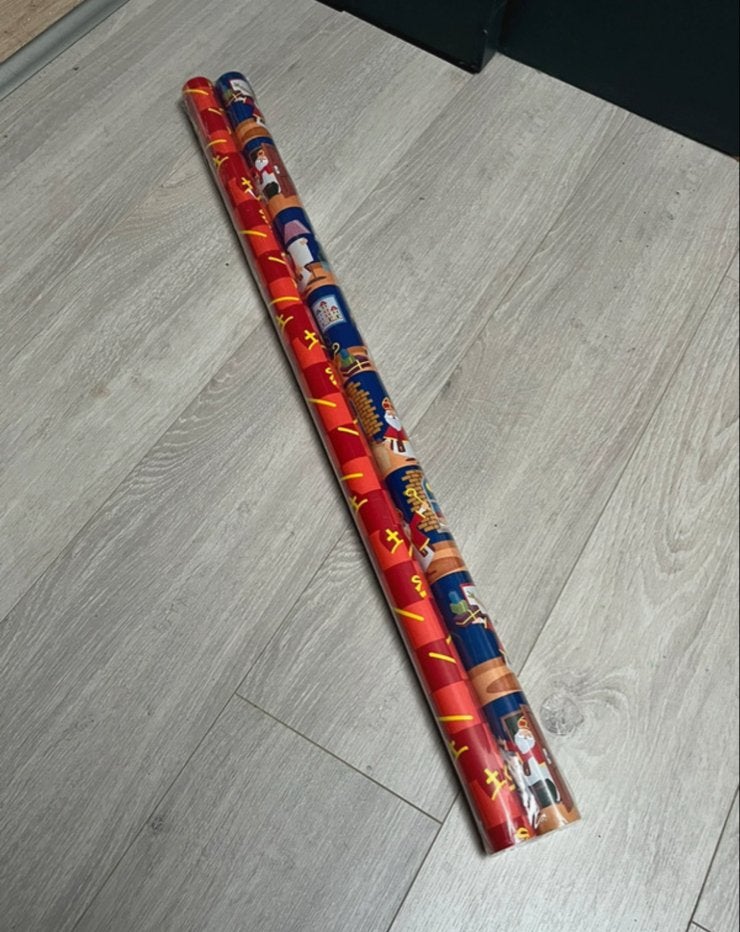 Sinterklaas inpakpapier, Diversen, Sinterklaas, Ophalen of Verzenden, Nieuw