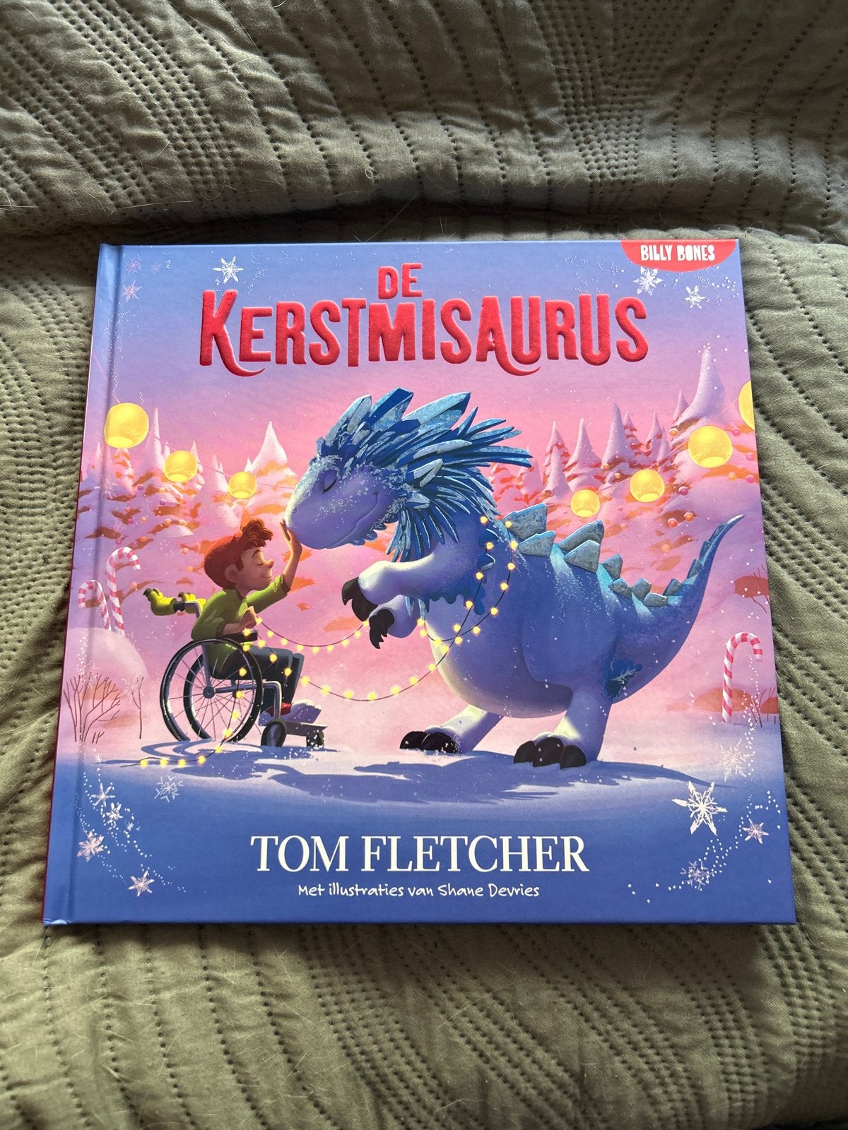 De Kerstmisaurus - Tom Fletcher (Hardcover), Ophalen of Verzenden, Zo goed als nieuw, Fictie algemeen