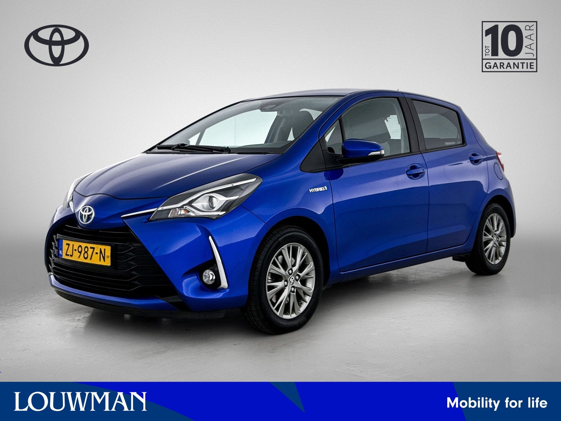 Toyota Yaris 1.5 Hybrid Dynamic | Cruise Control | ACC | Ach, Auto's, 12 maanden, 4 cilinders, Blauw, Origineel Nederlands