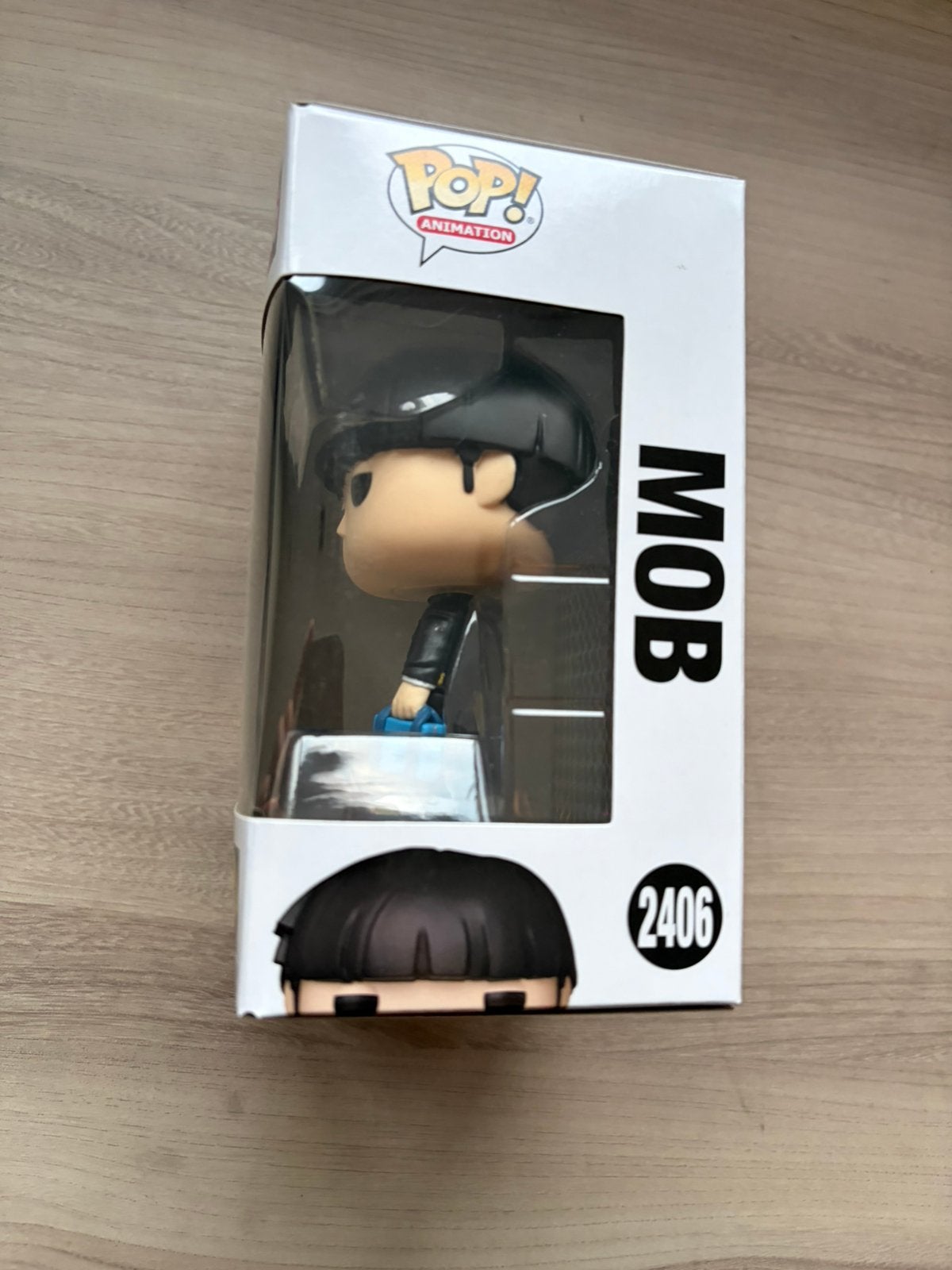 Funko Pop! Mob Psycho 100 Mob #2406 CHASE Vinyl Figure, Funko Europe, Ophalen of Verzenden, Zo goed als nieuw, 4th floor, 1 Queen Caroline St, London W6 9YN, Verenigd Koninkrijk