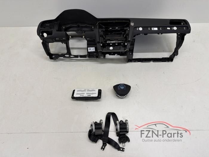 VW Golf 7 5G Airbagset + dashboard, Ophalen of Verzenden, Gebruikt