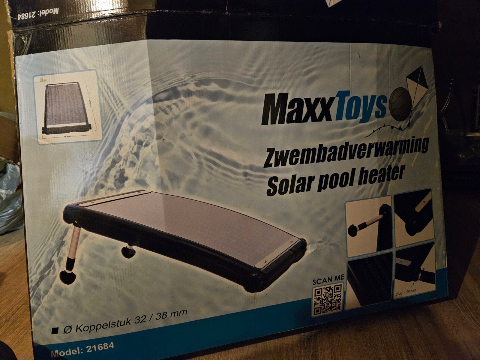 zwembad verwarming solar, Ophalen, Nieuw