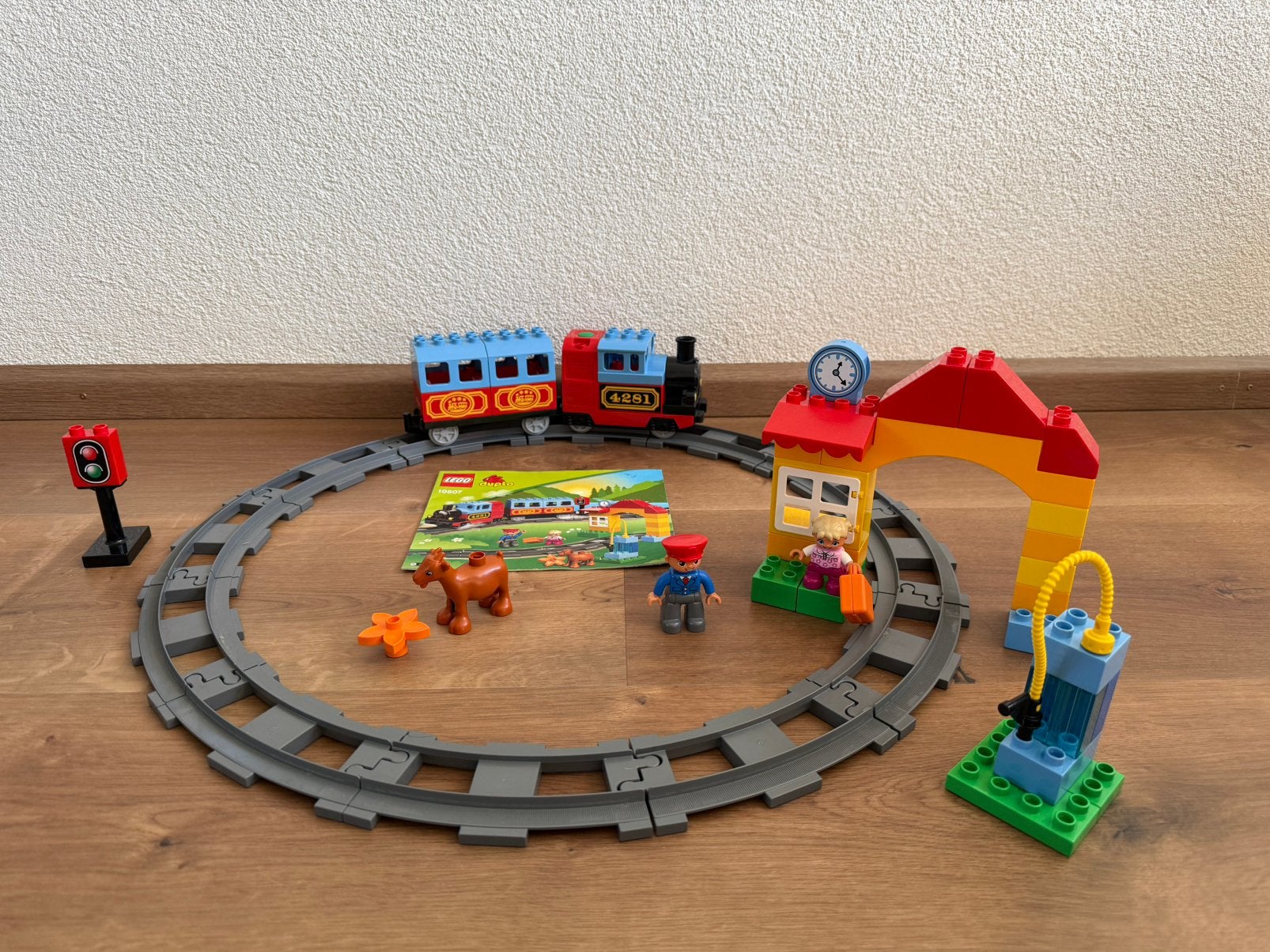 Lego Duplo mijn eerste treinset 10507, Gebruikt, Ophalen of Verzenden, Duplo, Complete set