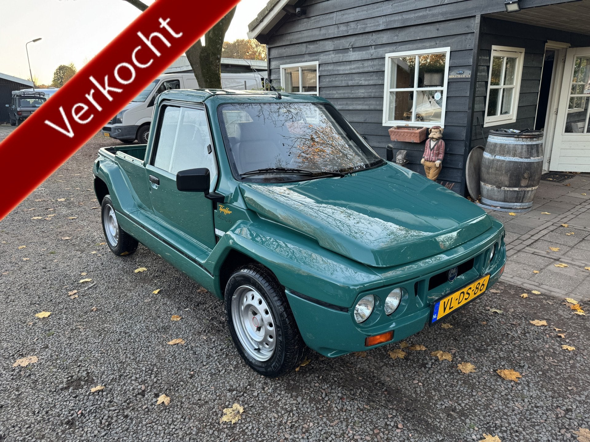 Mega Tjaffer 1.5D PICK-UP 4X4 (bj 1996), Auto's, Gebruikt, 4 cilinders, 58 pk, 876 kg