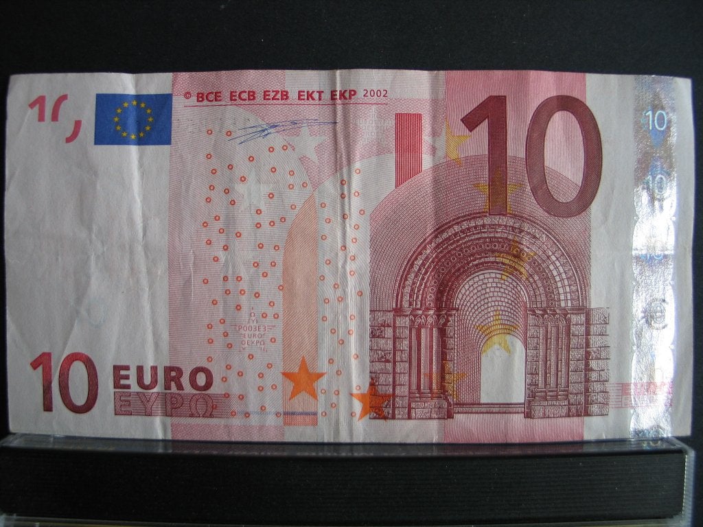 10 euro biljet 1x Duitsland X en  2x Nederland P Duisenberg, Postzegels en Munten, Bankbiljetten | Europa | Eurobiljetten, Ophalen of Verzenden