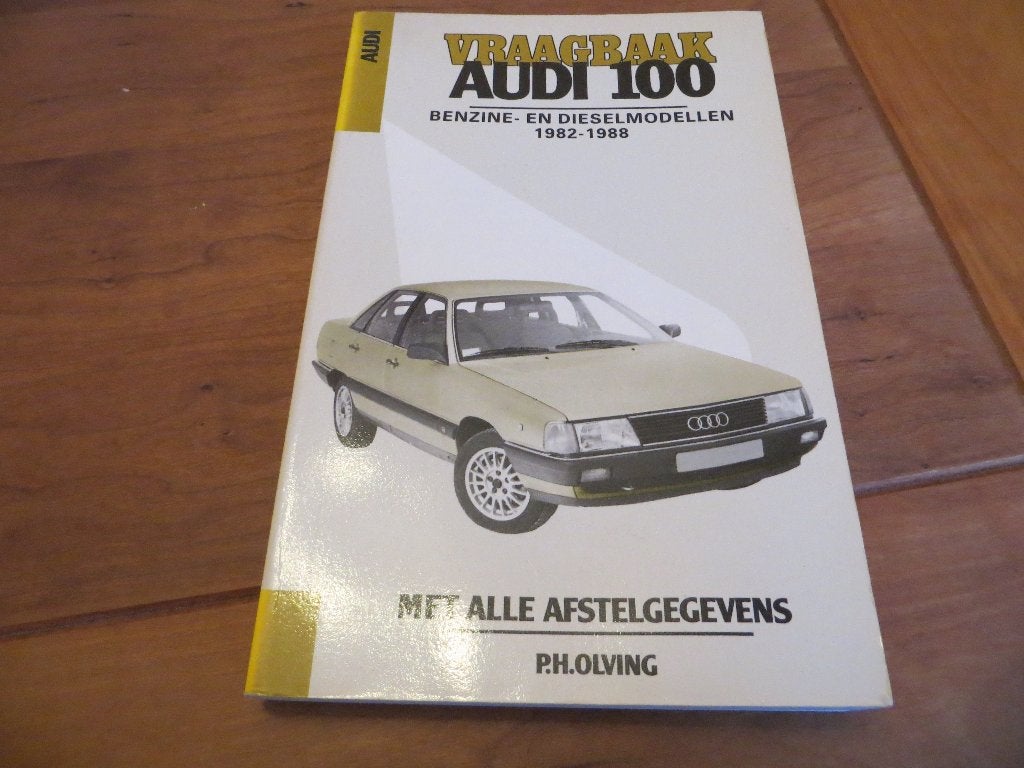 Vraagbaak Audi 100 benzine, Audi 100 diesel 1982 - 1988, Auto diversen, Handleidingen en Instructieboekjes, Ophalen of Verzenden
