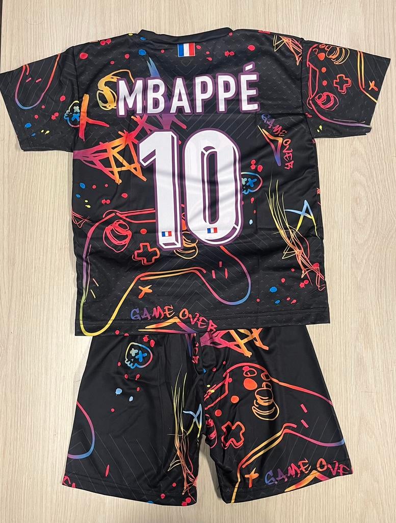 Mbappé voetbaltenue voetbalshirt met broek voetbal set, Ophalen of Verzenden, Nieuw, Set