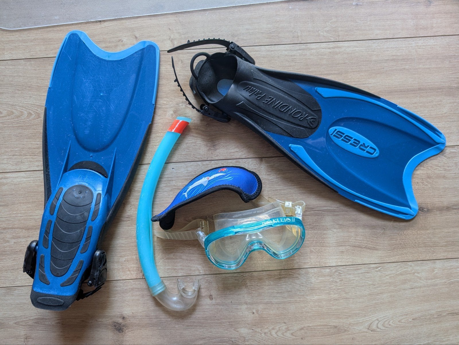 Snorkelset voor kinderen, Ophalen of Verzenden, Gebruikt, Snorkelset