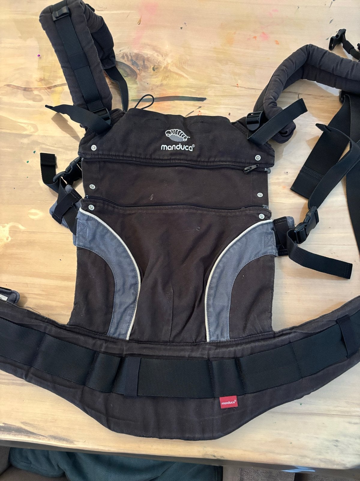 Manduca Draagzak - Ergonomisch en Comfortabel, Overige merken, Gebruikt, Ophalen of Verzenden, Buik, Rug of Zij