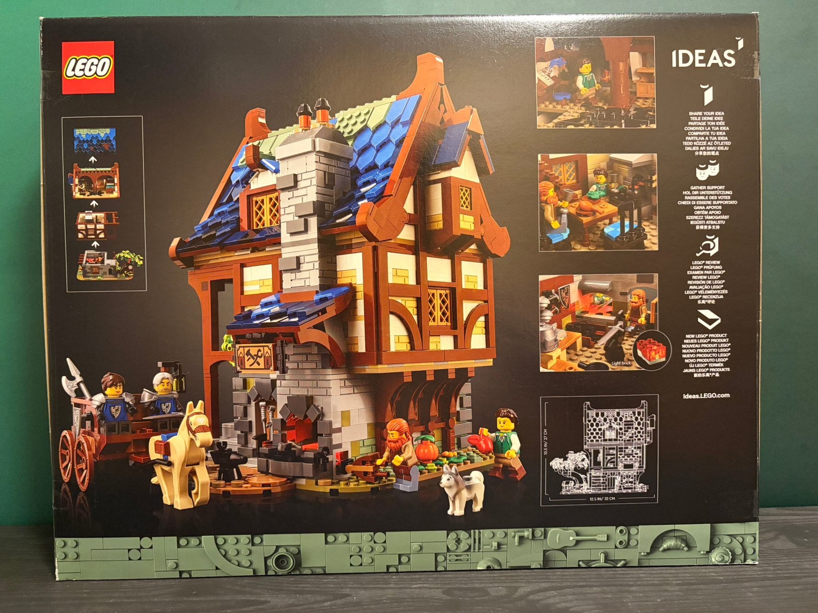 LEGO IDEAS 21325 Midieval Blacksmith Nieuw, Lego, Nieuw, Ophalen of Verzenden, Complete set
