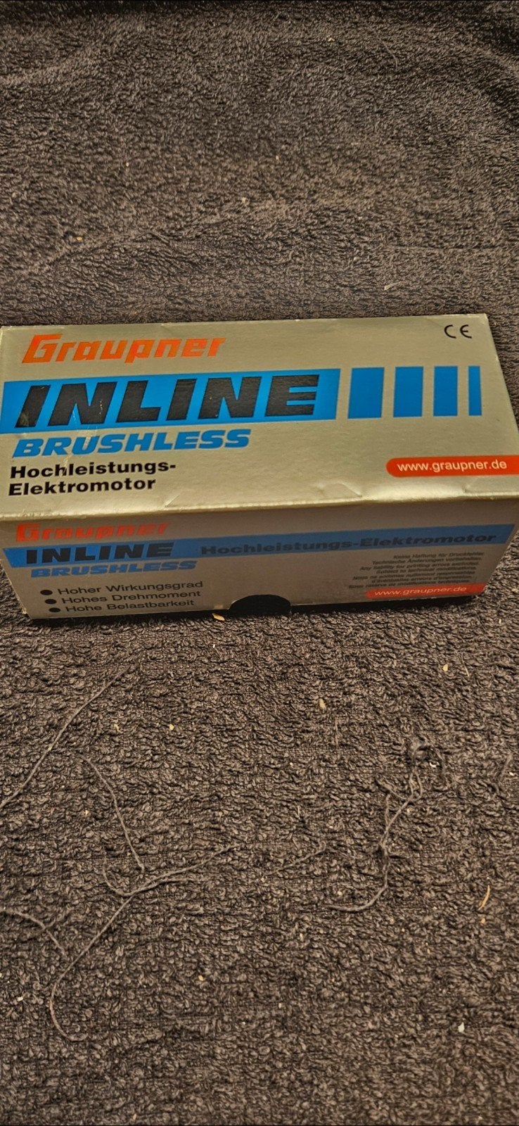 nieuwe graupner motor brushles voor de rc auto s enz, Ophalen of Verzenden