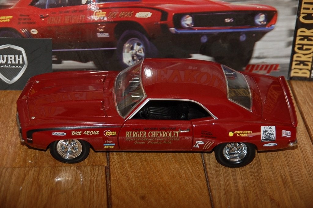 1:18 CHEVROLET CAMARO BERGER GMP diecast WRH, Verzenden, Zo goed als nieuw, Auto, Overige merken