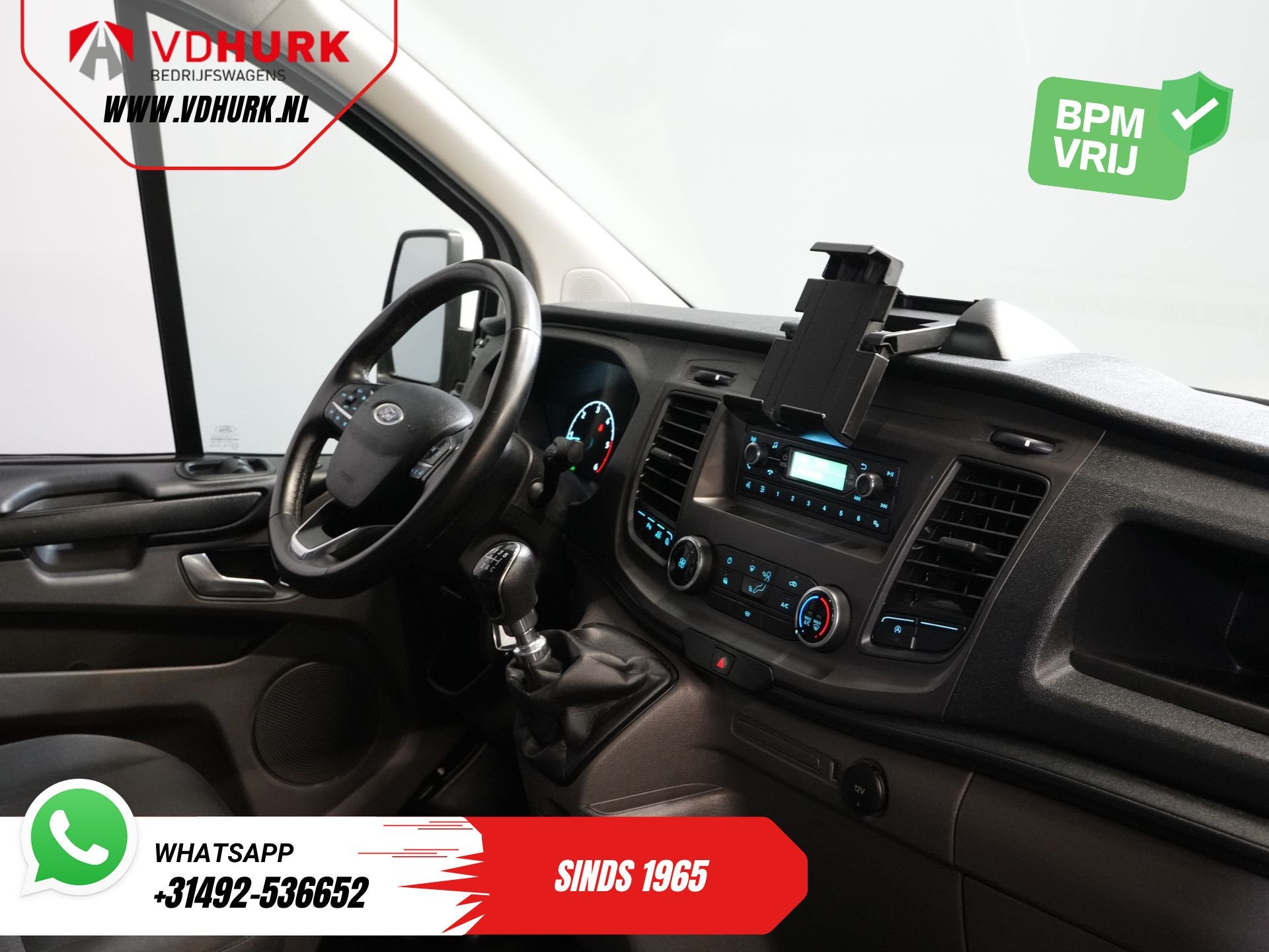 Ford Transit Custom 2.0 TDCI 130 pk L2 Trend 2.8t Trekverm/, Voorwielaandrijving, 4 cilinders, 1991 kg, Wit