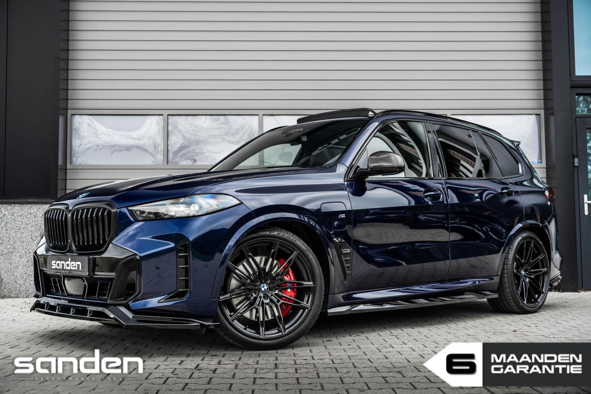 BMW X5 xDrive50e M Sport Pro|BTW|Tanzanit|SkyLounge|M Seats, Automaat, Dealer onderhouden, 2395 kg, Blauw
