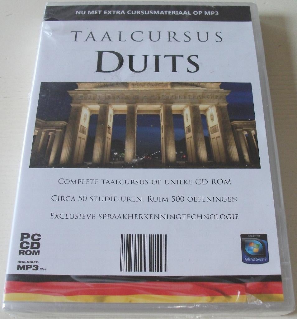 PC CD-rom *** TAALCURSUS DUITS *** Met MP3 Cursus *NIEUW*, Computers en Software, Educatie- en Cursussoftware, Ophalen of Verzenden