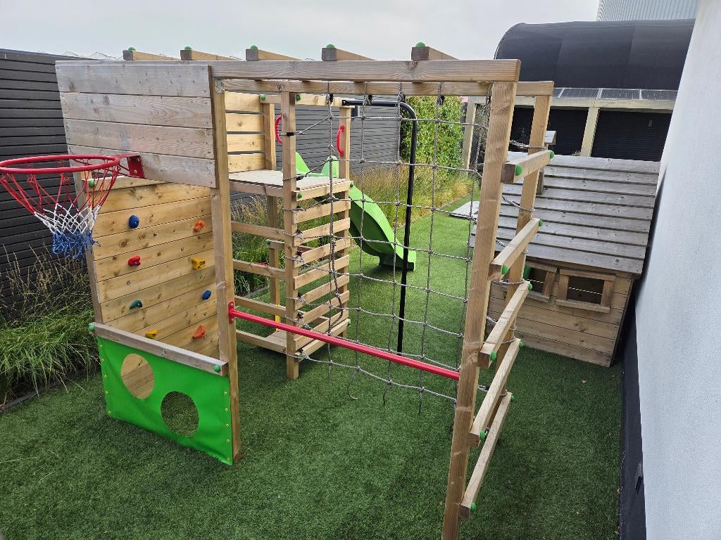 Fatmoose fitframe fresh xxl als nieuw, Kinderen en Baby's, Speelgoed | Buiten | Speeltoestellen, Ophalen, Zo goed als nieuw, Klimwand