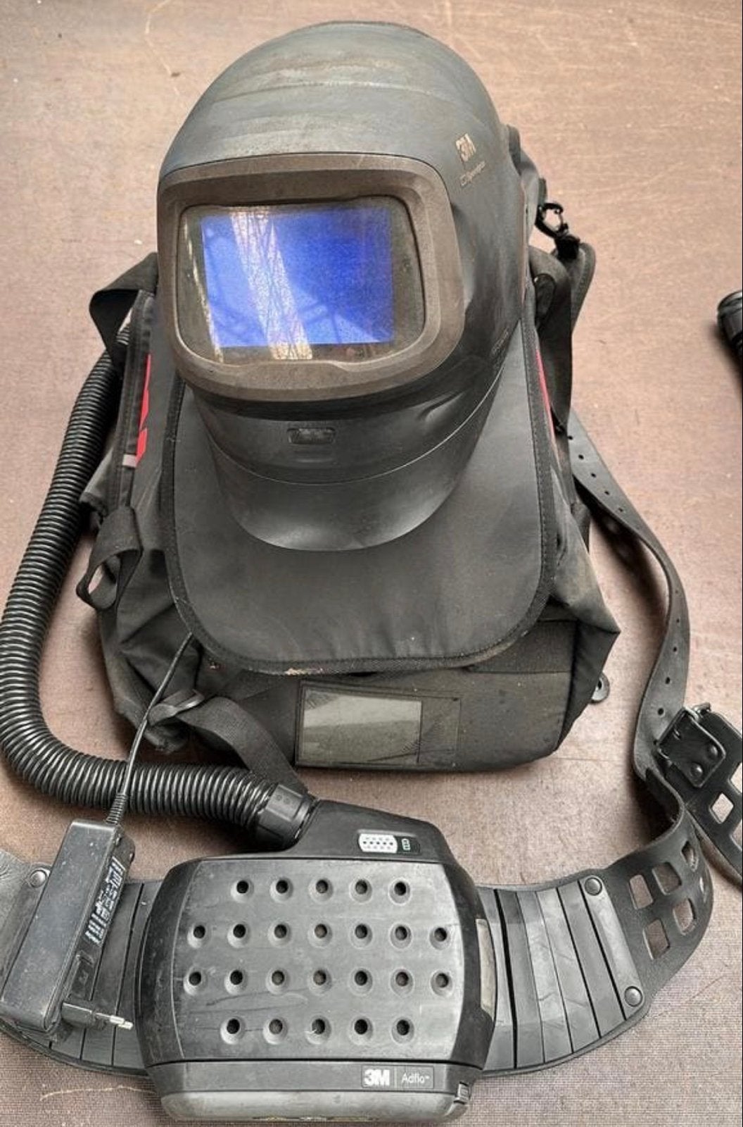 3M Speedglas G5-01 Lashem+Adflo, Doe-het-zelf en Verbouw, Laskappen, Gebruikt, Lasfilter, Ophalen