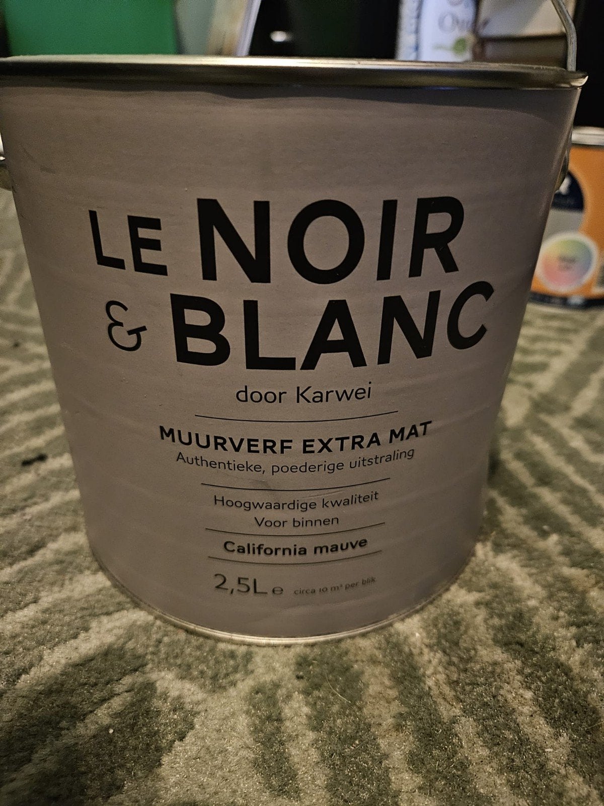 Verf Le NOIR & BLANC California mauve, Paars, Nieuw, Ophalen of Verzenden, Verf