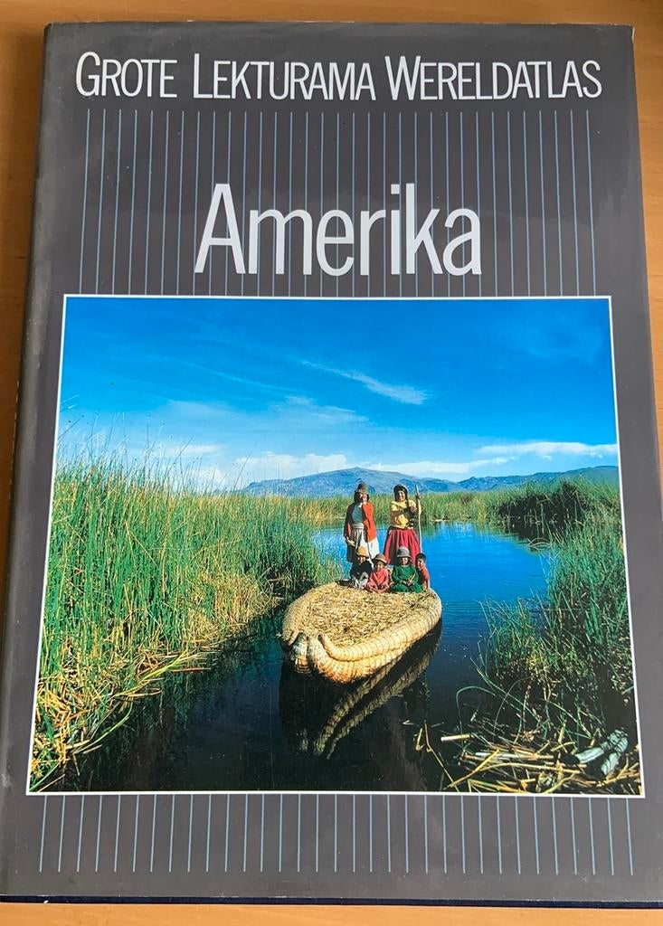 Grote lekturama wereldatlas / Amerika, Boeken, Overige atlassen, Overige gebieden, Ophalen of Verzenden, Zo goed als nieuw