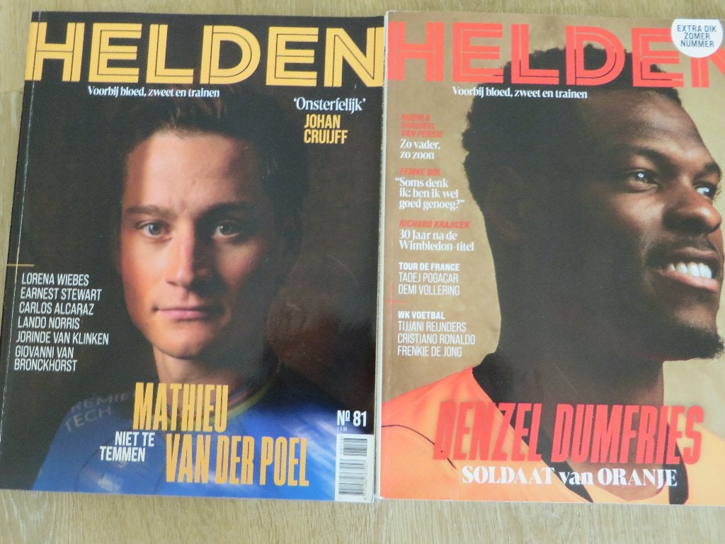 Helden magazine 81 en 82, Boeken, Tijdschriften en Kranten, Ophalen of Verzenden, Zo goed als nieuw, Sport en Vrije tijd