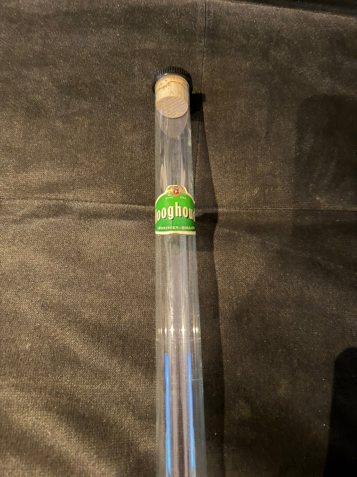 Glazen buis 1 meter graan jenever hooghoidt, Ophalen of Verzenden, Zo goed als nieuw
