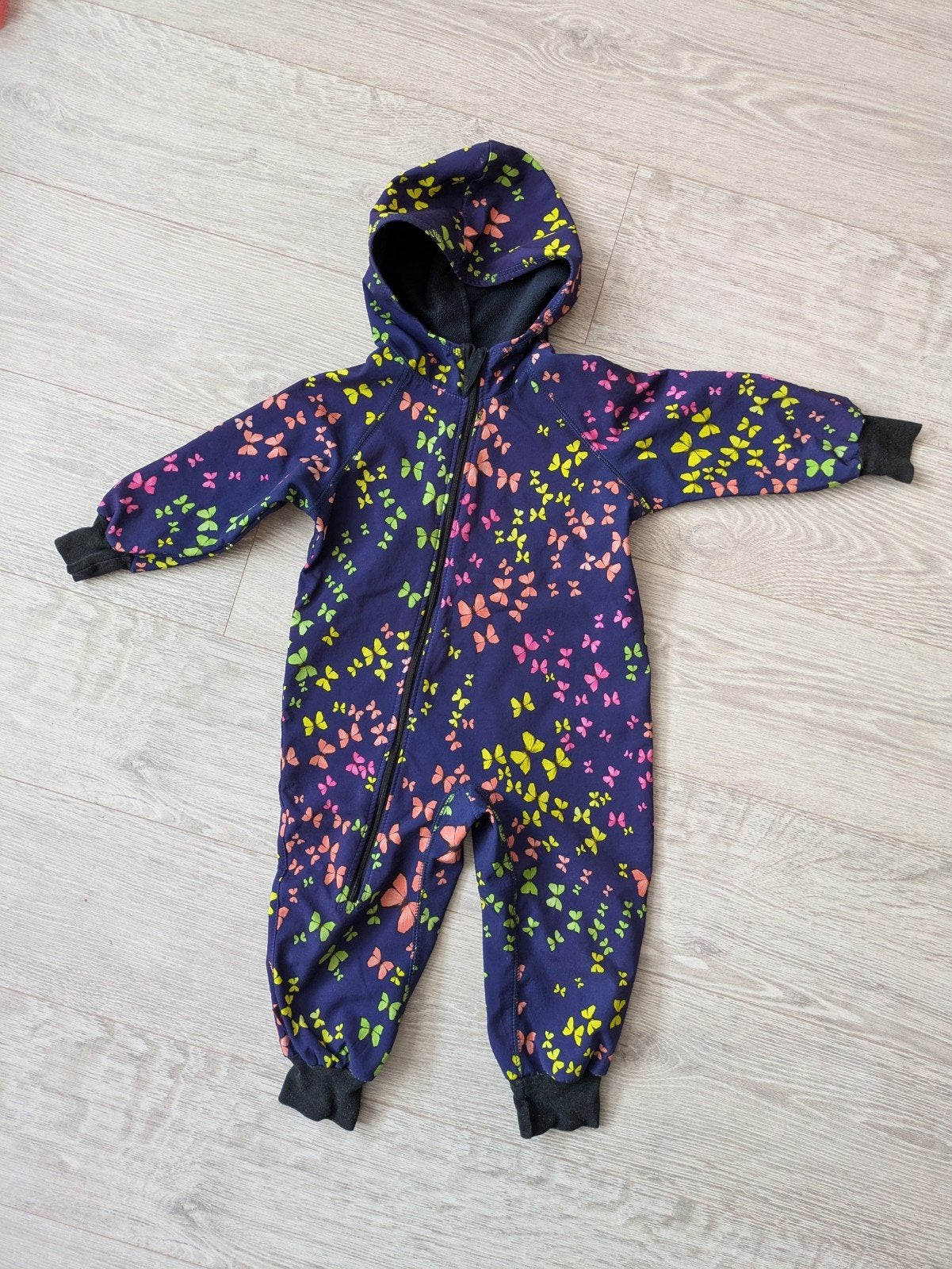 IELM regenpak outdoorpak maat 98 vlinders, Kinderen en Baby's, Kinderkleding | Maat 98, IELM, Jongen of Meisje, Ophalen of Verzenden