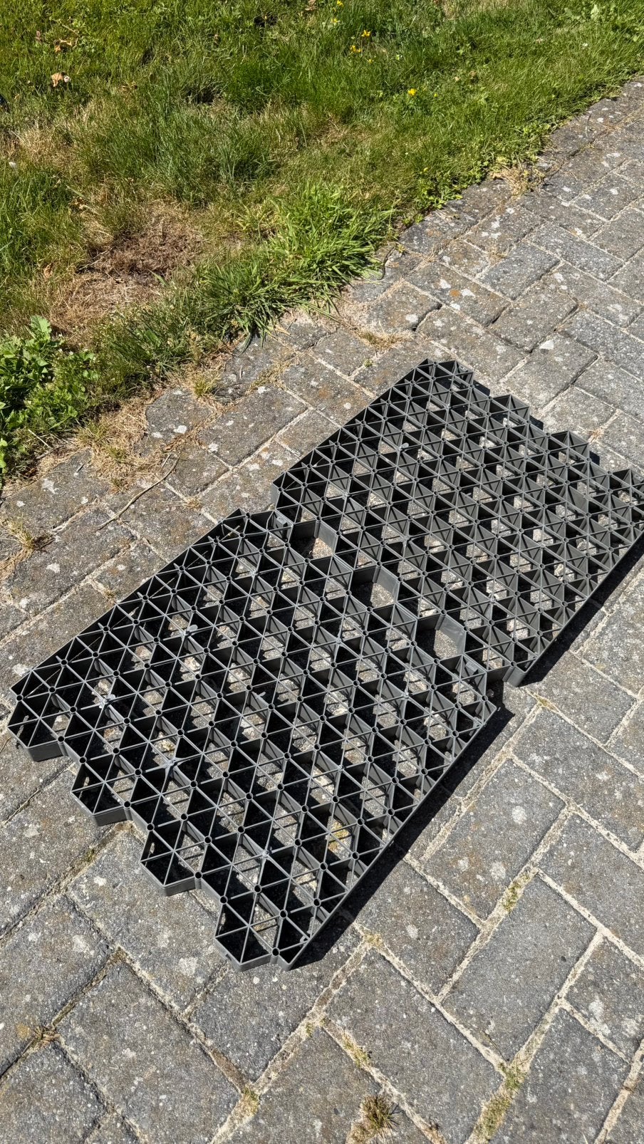 Grintmatten 50x50 klik systeem 200m2 per direct beschikbaar, Tuin en Terras, Tegels en Klinkers, Ophalen, Overige materialen, Nieuw