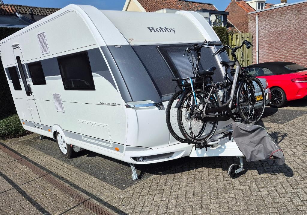 HOBBY 495 UL Excellent Edition 2024 model 2025, 2 aparte bedden, Rondzit, Hobby, 7 tot 8 meter