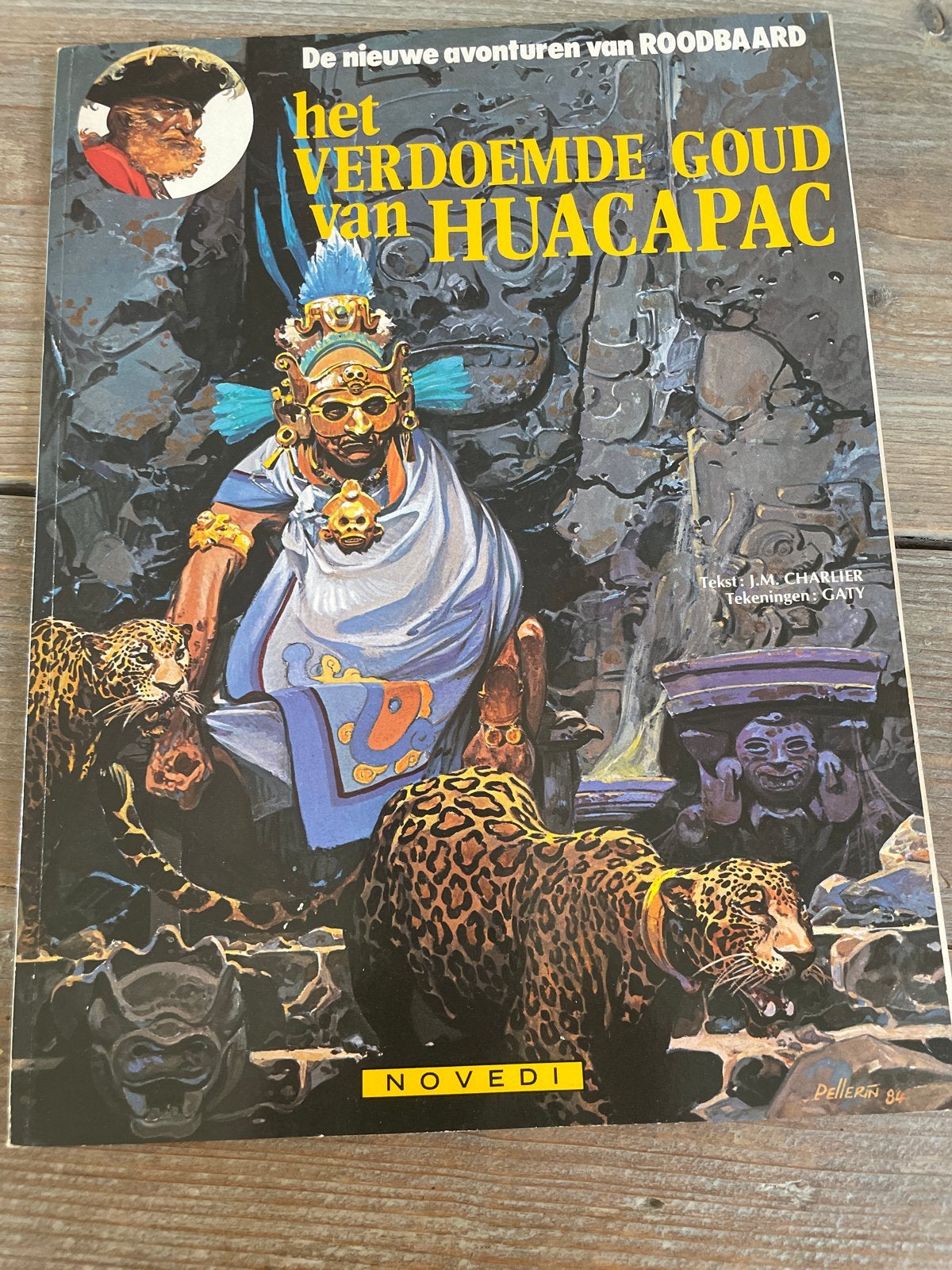 De nieuwe avonturen van Roodbaard - Het Verdoemde Goud van H, Eén stripboek, Ophalen of Verzenden, Gelezen