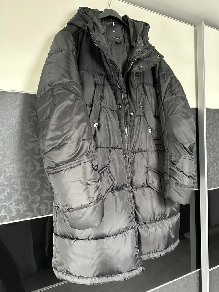 Parka heren jas zwart, Ophalen, Nieuw, Overige maten, Zwart