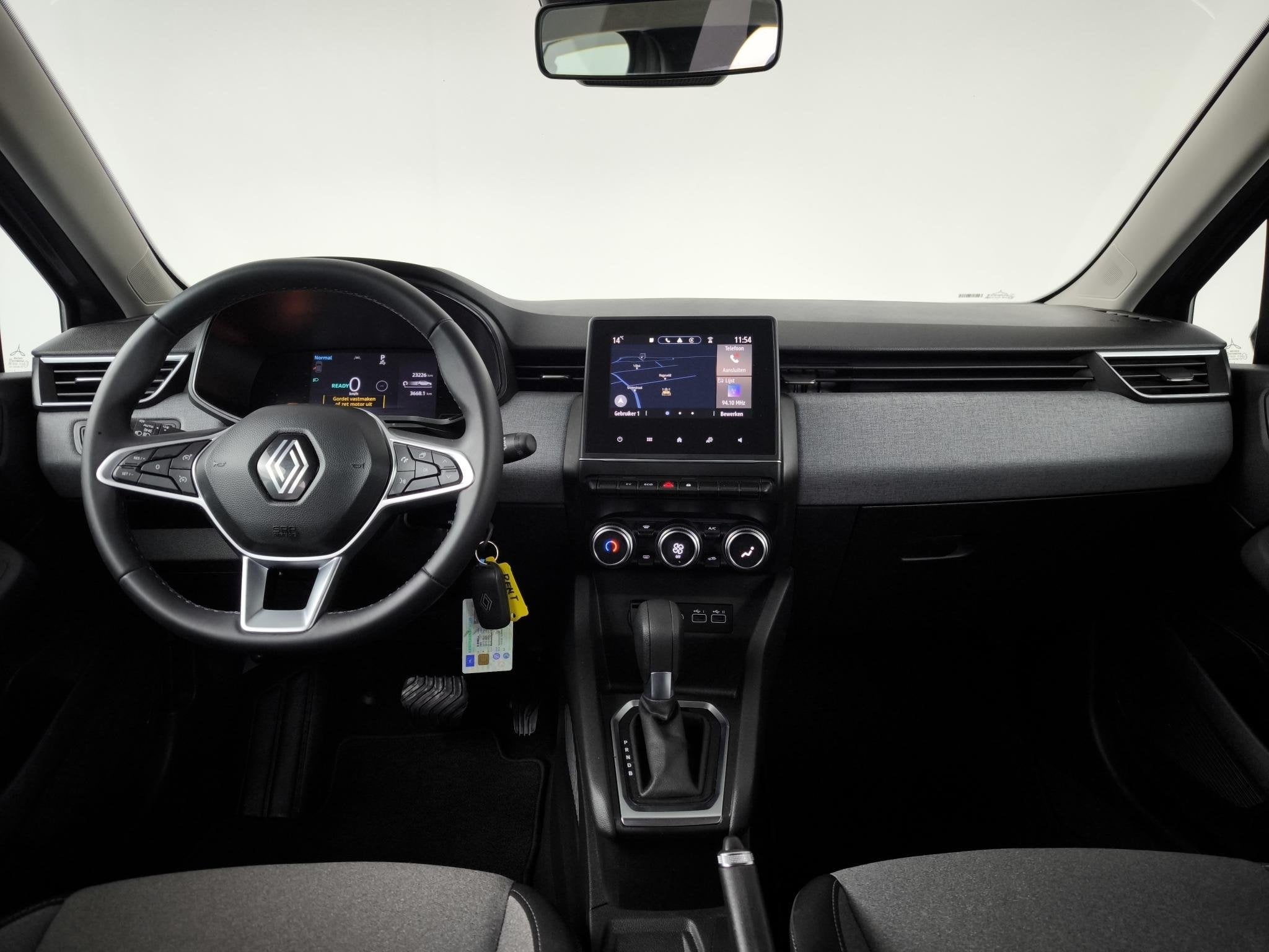 Renault Clio 1.6 E-Tech Full Hybrid 145 evolution | Navigati, Auto's, Stof, Gebruikt, Bedrijf, Hybride Elektrisch/Benzine