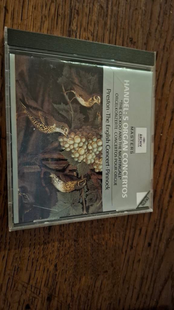 Händel: 5 Orgelconcerten - Preston, The English Concert, Ophalen of Verzenden, Barok, Gebruikt, Orkest of Ballet