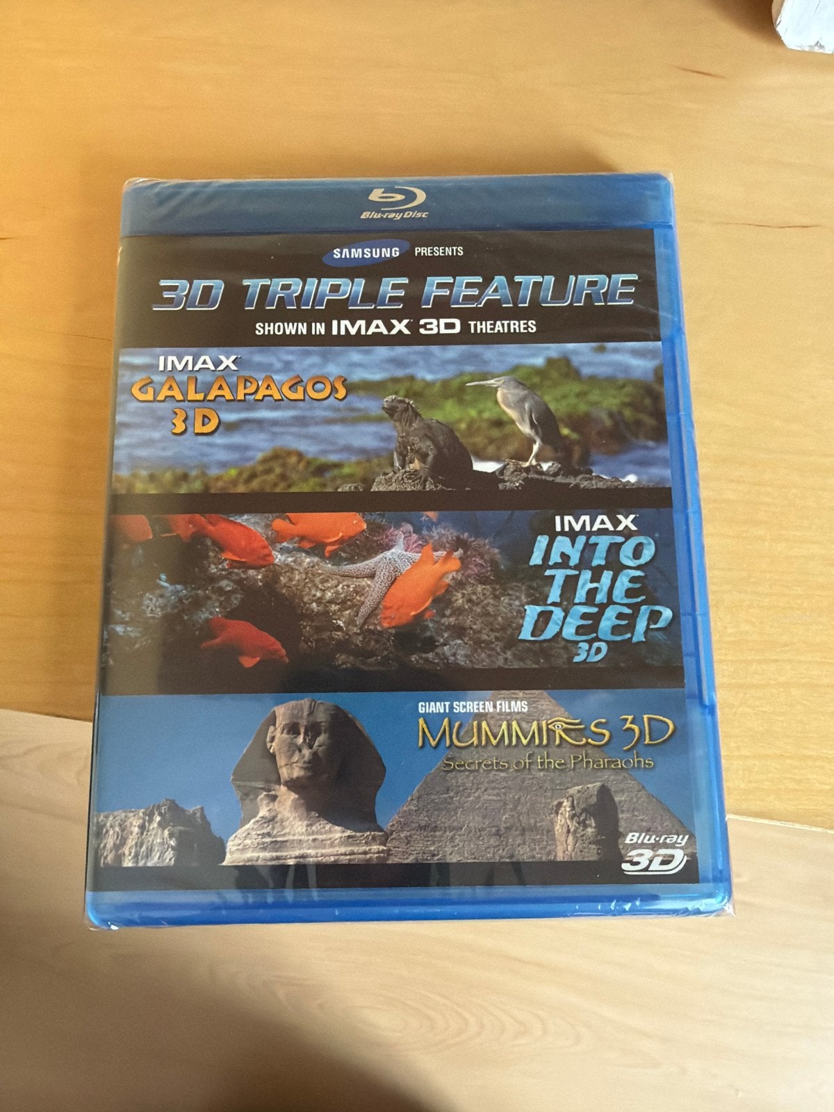 IMAX 3D Triple Feature: Galapagos, Into the Deep, Mummies, Alle leeftijden, Nederlands, Documentaire en Educatief, Ophalen of Verzenden