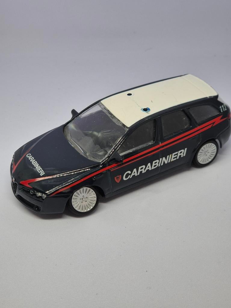 Modelauto Alfa 159 Carabinieri, Ophalen of Verzenden, Groter dan 1:32, Auto, Overige merken