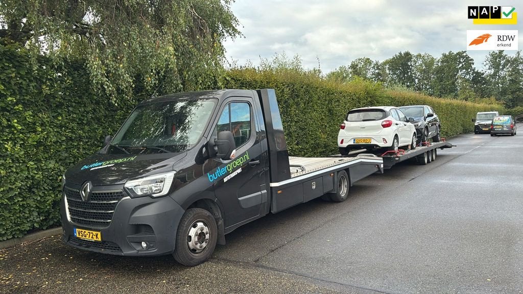 Renault Master T35 2.3 dCi 165 L4 DL Energy Tijhof oprijwage, Auto's, Achterwielaandrijving, Euro 6, 4 cilinders, Renault