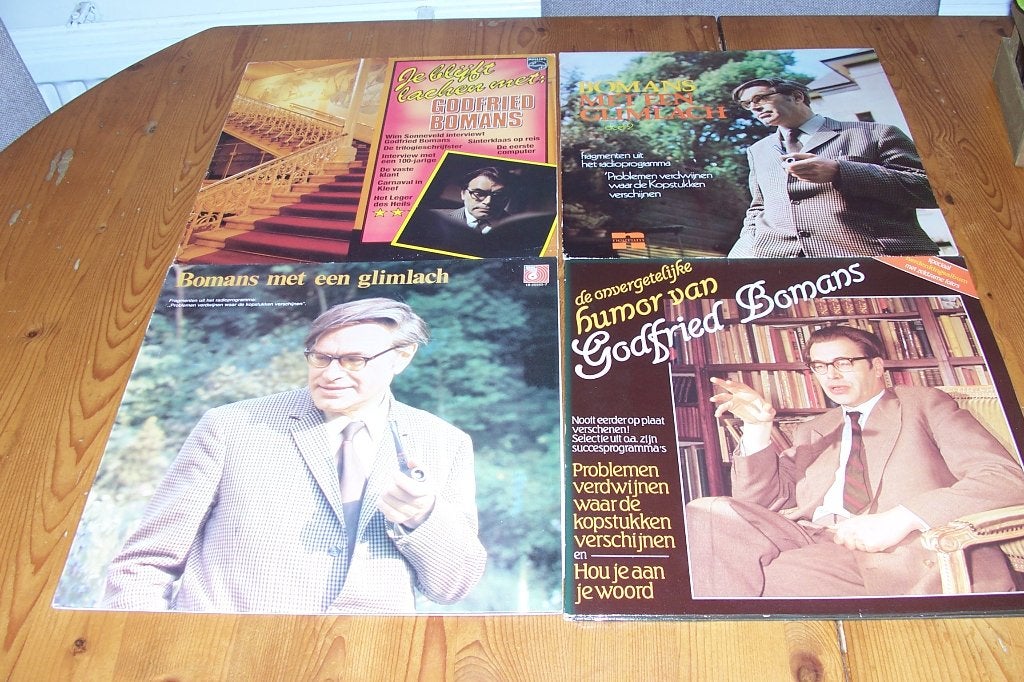 GODFRIED BOMANS 6 LP, Cd's en Dvd's, LP, Gebruikt, Overige genres, Ophalen of Verzenden