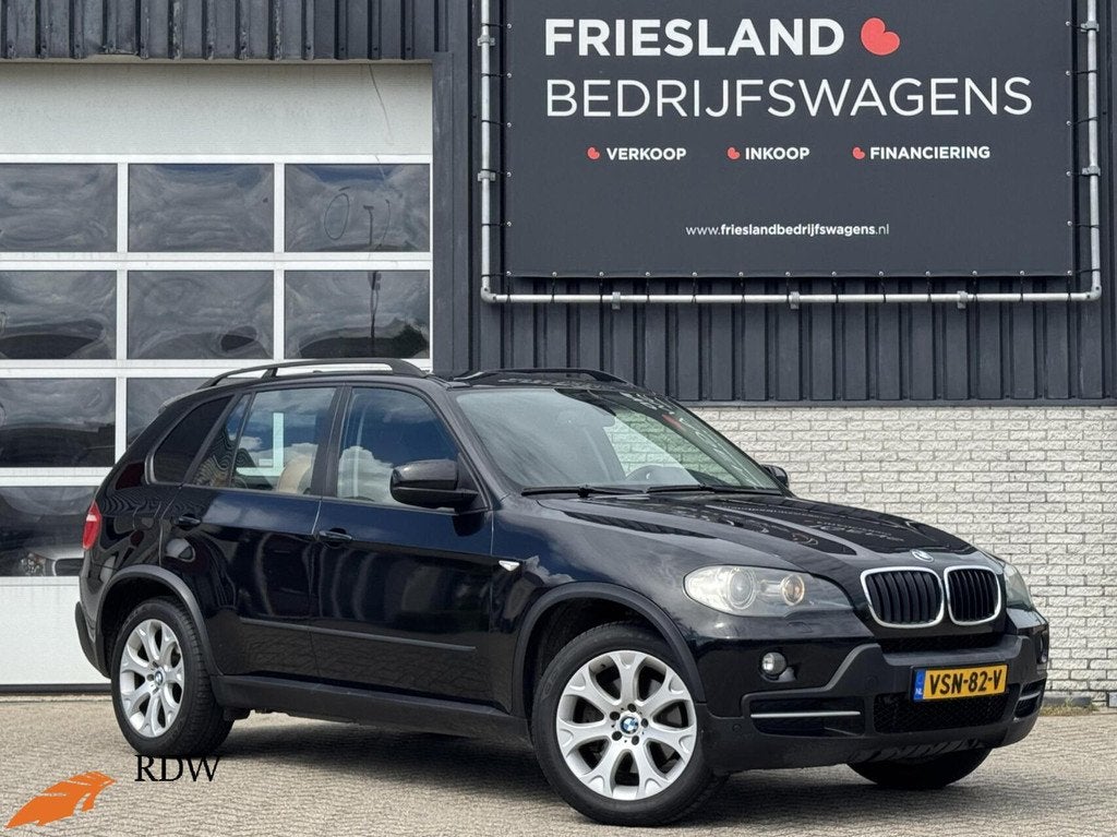 BMW X5 xDrive30d 236pk High Executive Clima/Navi/Xenon/Leer/, Gebruikt, 2993 cc, Zwart, Leder