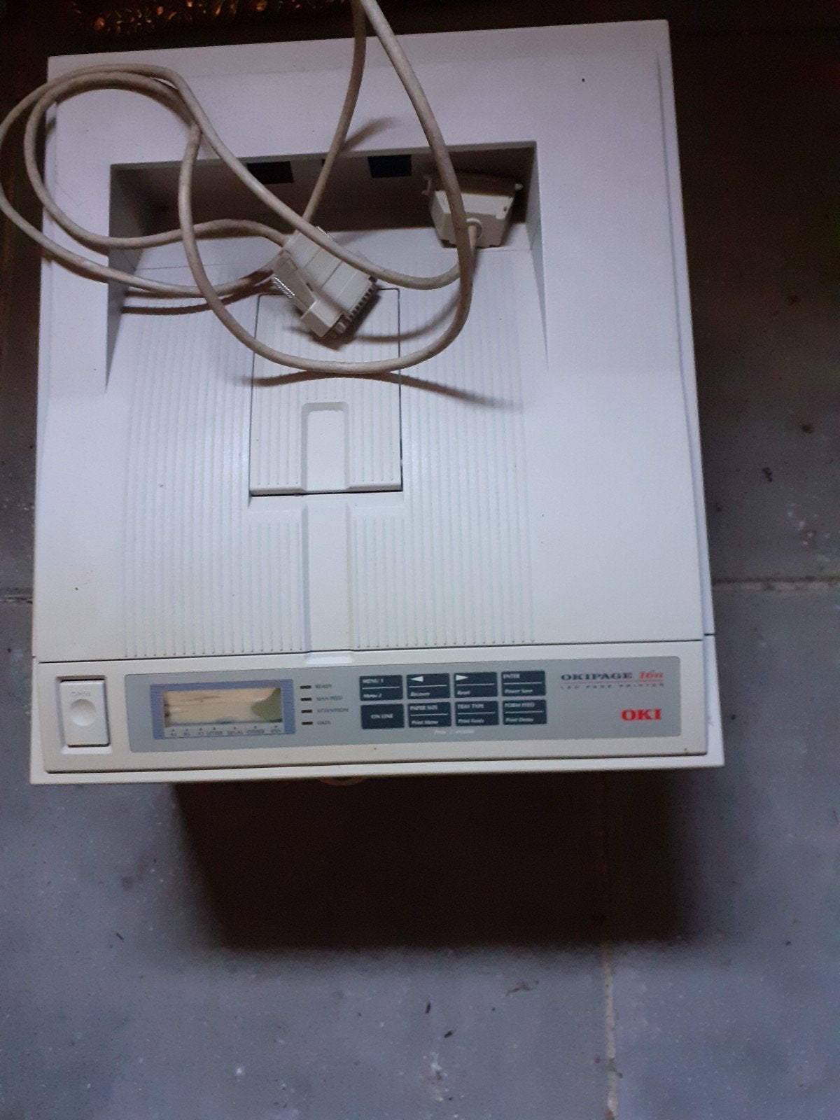 OKI OKIPAGE 16n LED Page Printer - Vintage Printer, Computers en Software, Ophalen, Zwart-en-wit printen, Gebruikt, LED-printer