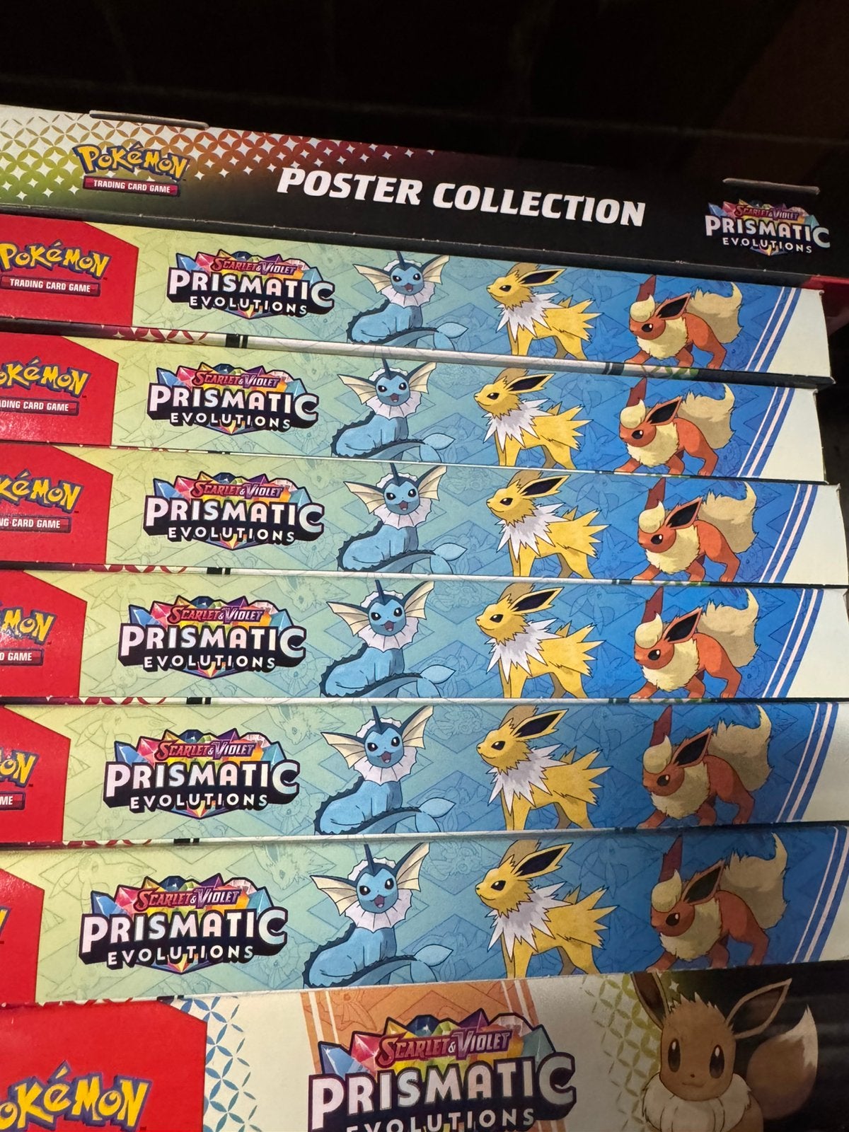 Pokemon Prismatic Evolutions Poster Collection, Ophalen of Verzenden, Zo goed als nieuw