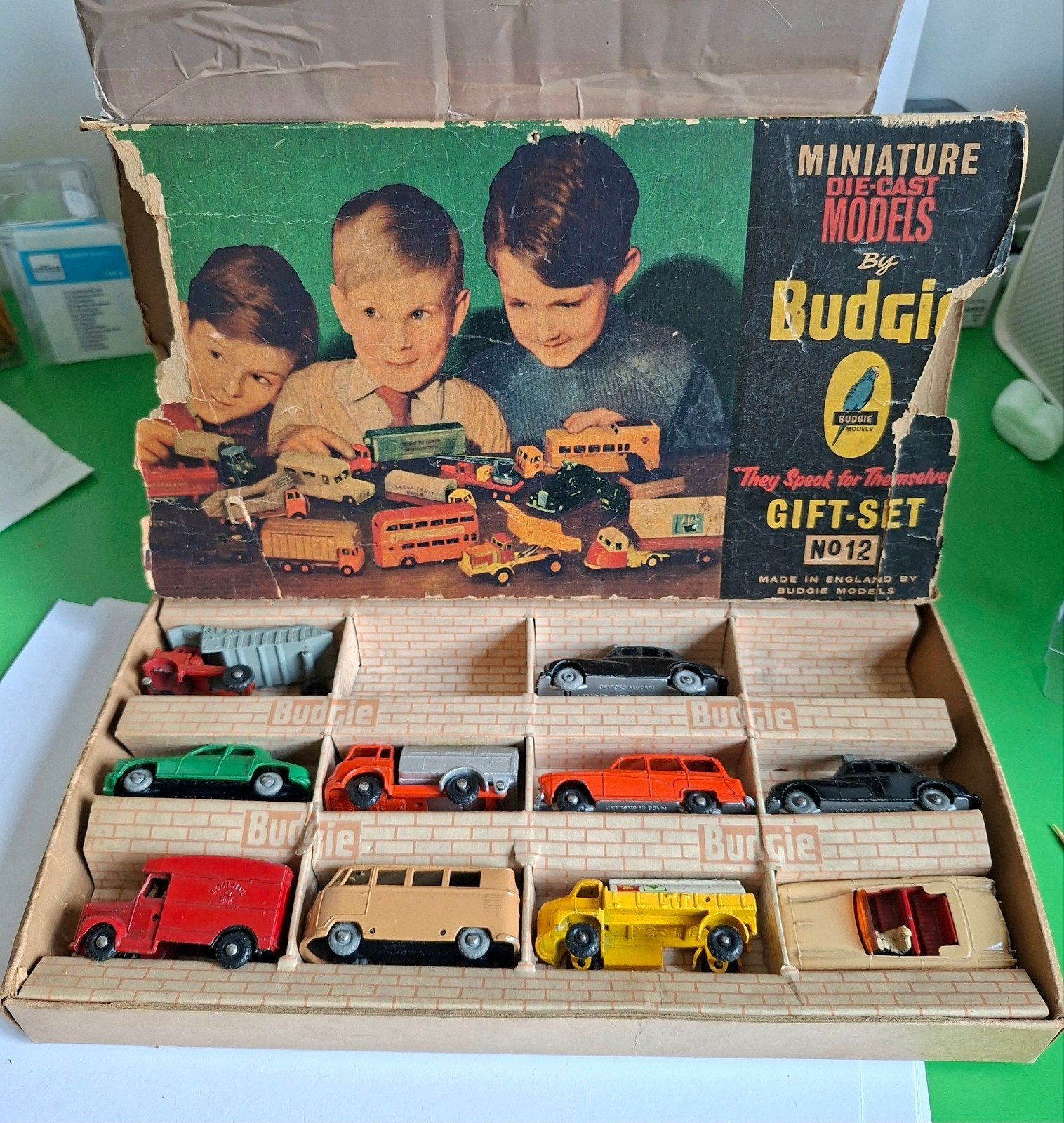 budgie morestone nr 12 gift set, Ophalen of Verzenden, Gebruikt