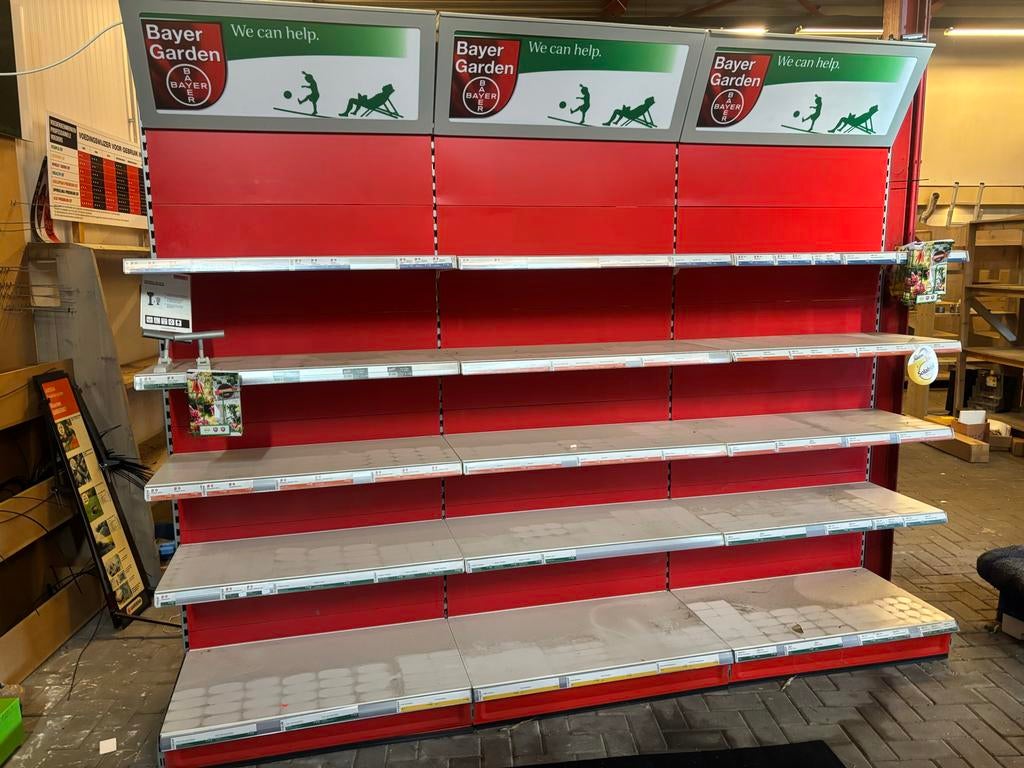 Winkelstellingen met schappen - Ideaal voor opslag, Ophalen of Verzenden