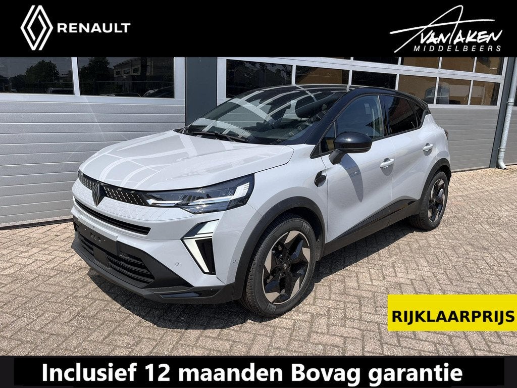 Renault Captur 1.8 E-Tech full hybrid 160 techno, Auto's, Renault, 12 maanden, 4 cilinders, Leder en Stof, 1000 kg