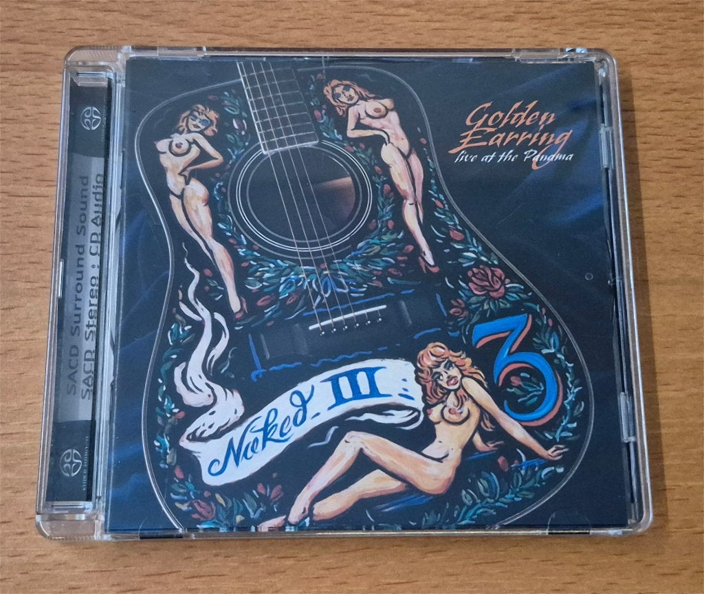 Golden Earring - Naked III (SACD), Ophalen of Verzenden, Zo goed als nieuw, Live-album, Poprock